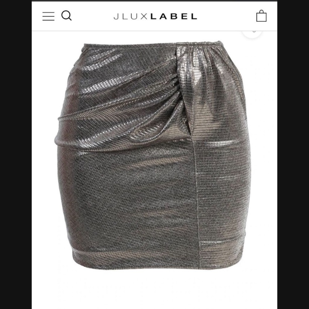JLUXLABEL Bronze Hera Skirt